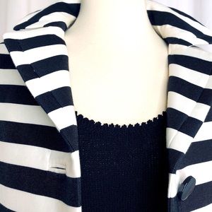 Black & White Striped Jacket by Kate Spade 4